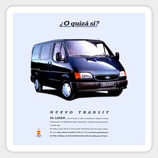 FORD TRANSIT - Spanish advert Magnet